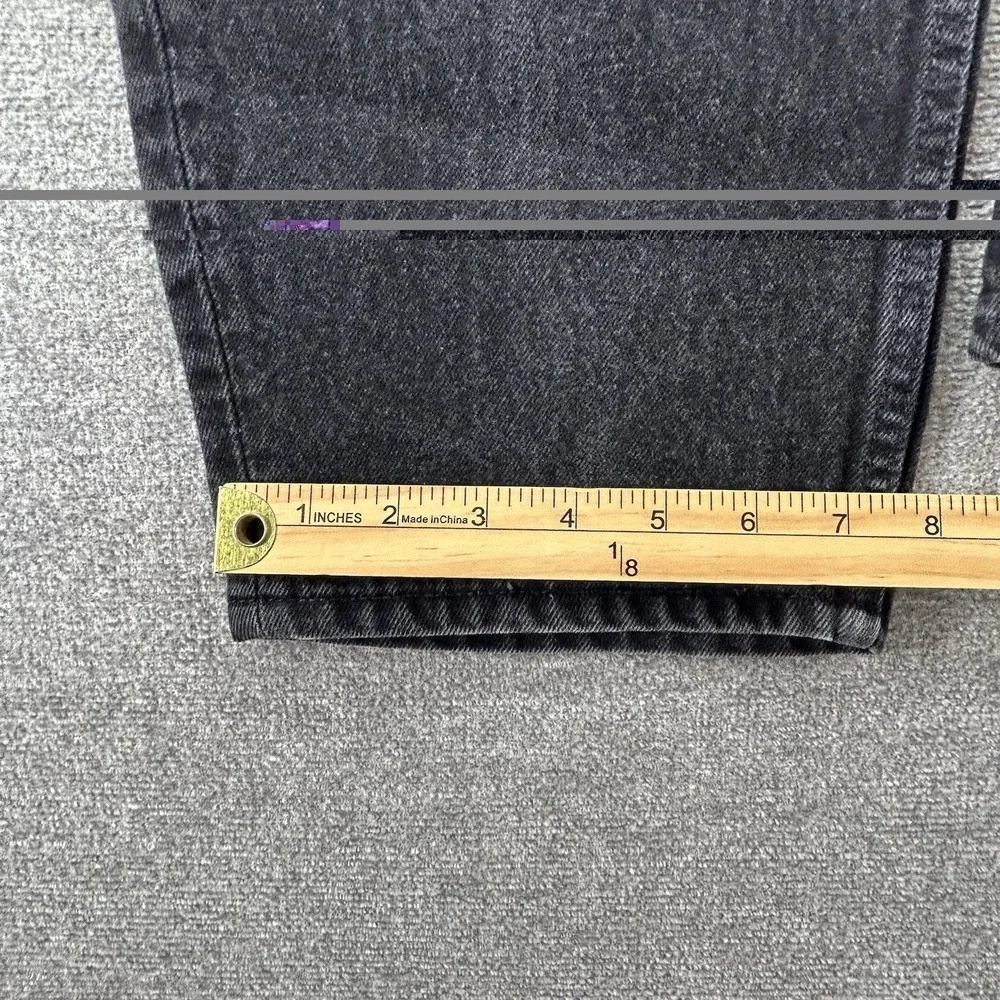 Levis Vintage Loose Fit Jeans Men Size 38x30 Black Denim Cotton USA Y2K 90's